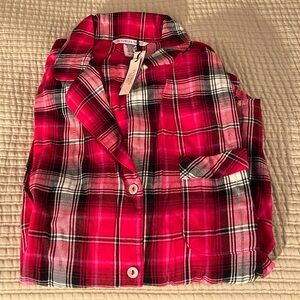 NWT Victorias Secret plaid pajama set